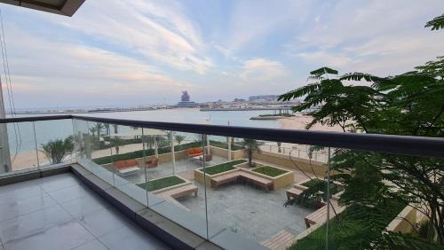 Lusail Apartment | Oceanfront SeaView Home with Private Beach and Pool