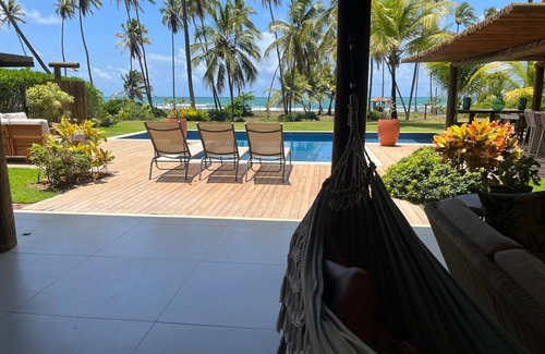 Farol House | Oceanfront Beach House in Praia do Forte with Chef Services