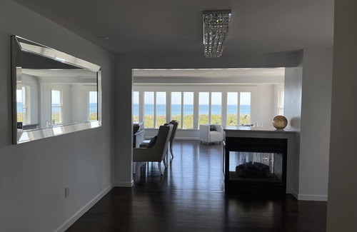 Waveland House | Beachfront House: Steps from the Shore with Ocean Views