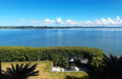 Clarks Beach Villa | Oceanfront Oasis with Pool and 10/10 Guest Rating