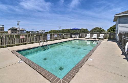 South Nags Head Apartment | Oceanfront Nags Head Condo with Private Balcony Awaits!