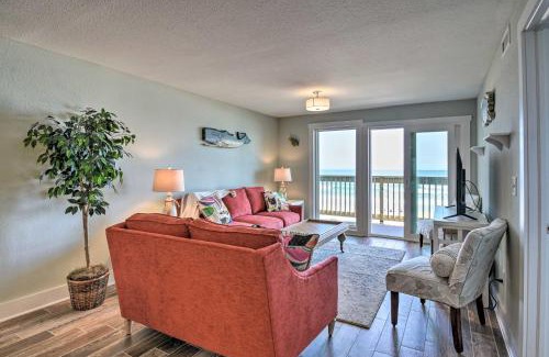 South Nags Head Apartment | Oceanfront Nags Head Condo with Private Balcony Awaits!