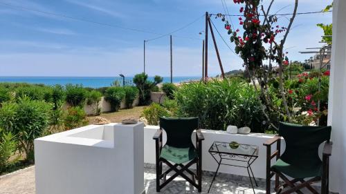 Skala House | Beachfront Oleanders House in Skala with Ocean Views