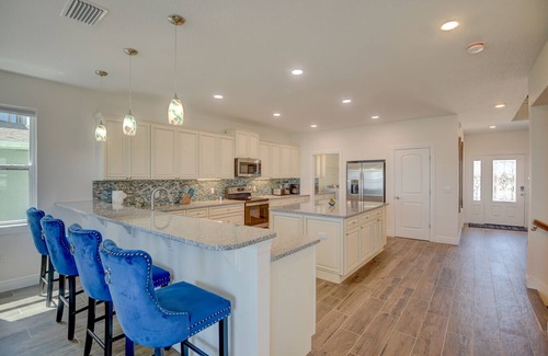 Flagler Beach House | Seaside Escape with Ocean Views, Games & Hot Tub Bliss