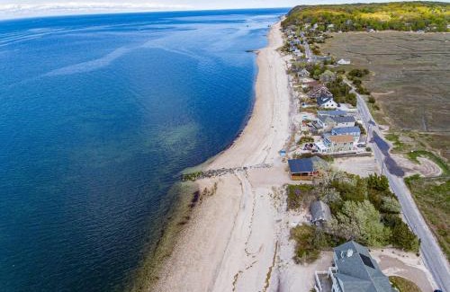 Wading River House | Beachfront Romance: Rustic Home with Private Beach Access