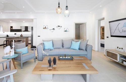 Monolithos Villa | Beachfront Villa Almyriki: Private Pool in Monolithos