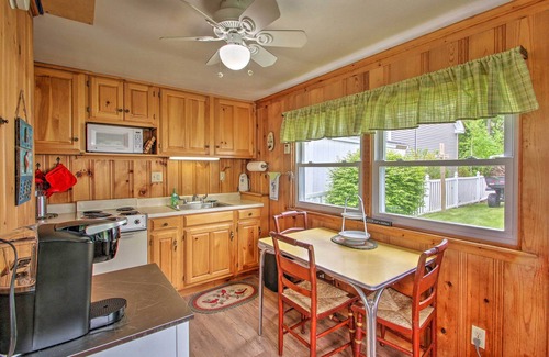 Sebago Cottage | Beachfront Sebago Cottage - Deck, Grill & Ocean Views!