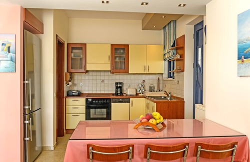 Lardos Villa | Beachfront Villa Angelia: Private Pool & Ocean View Retreat
