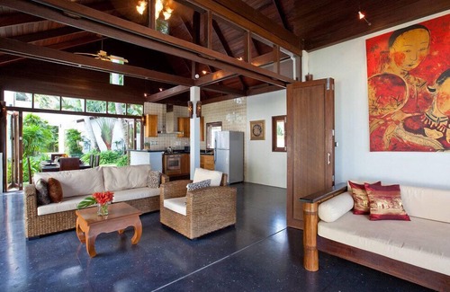 Bang Po Villa | Beachfront Villa with Private Pool and Garden Oasis for Families