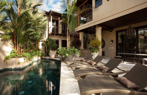 Las Catalinas House | Beachfront Oasis with Private Pool & Guest House Retreat