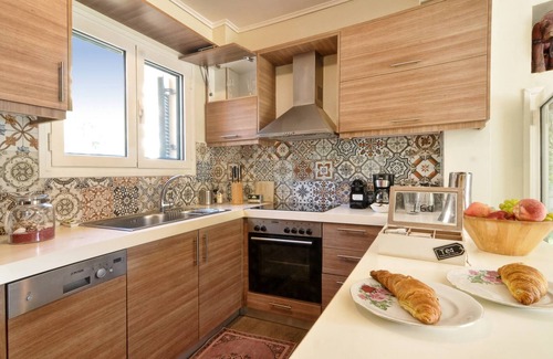 Barbati Apartment | Beachline Apt. with Garden, BBQ & Ocean Views - 10/10 Rated