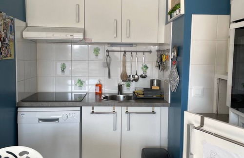 Fort-Mahon-Plage Apartment | Cozy 1-Bedroom Apartment in Fort-Mahon-Plage for Four