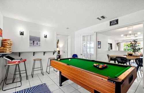Lantana House | Beachside Escape Poolhouse w Game Room, Grill