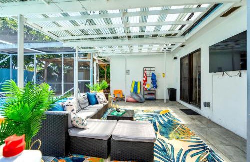 Lantana House | Beachside Escape Poolhouse w Game Room, Grill
