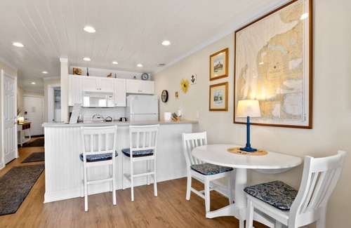 Traverse City Condo | Beachside Haven 102 Beachfront Condo