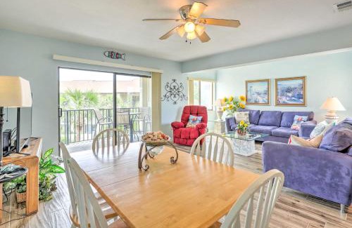 St. Augustine Beach Apartment | Oceanfront St Augustine Condo with Pool and Great Views