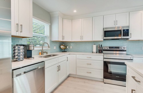 Seacoast Shores House | Beachside Retreat with Private Pool & Pet-Friendly Yard
