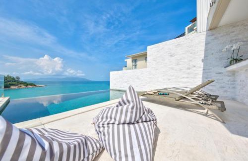 Moo 5 Villa | Beachside Villa B11: Oceanfront Views Steps from Samrong Bay
