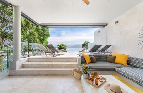 Moo 5 Villa | Beachside Villa at Sunset Cove Bay with Ocean and Mountain Views