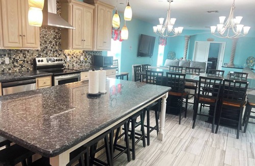 South Padre Island House | Exceptional Beach View Retreat with Heated Pool & Spa