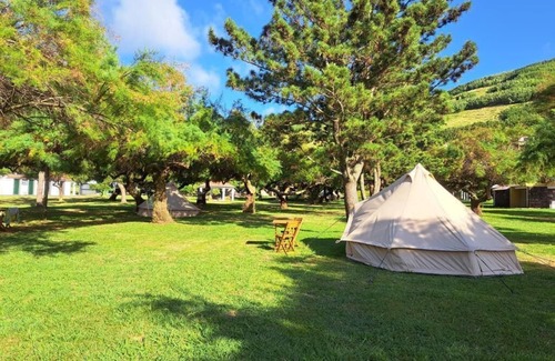 Horta RV Rental | Bearsu Nature Almoxarife: Oceanfront Retreat with Spa Amenities