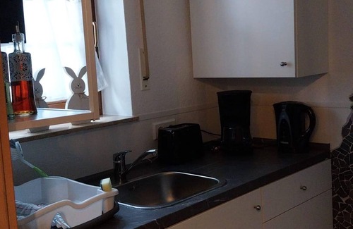 Schindhard Apartment | Beas Ferienglück - Ocean View Retreat with Kitchen Amenities
