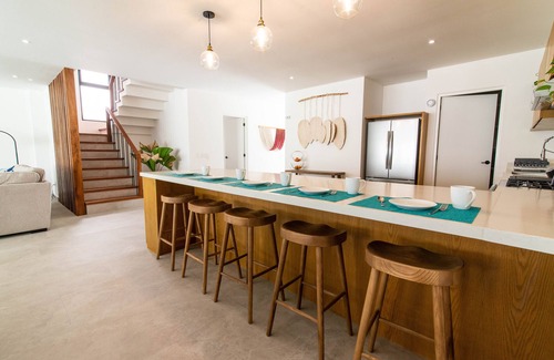 Villa Juarez House | Beautiful 4 BR Home with Private Pool Near the Beach