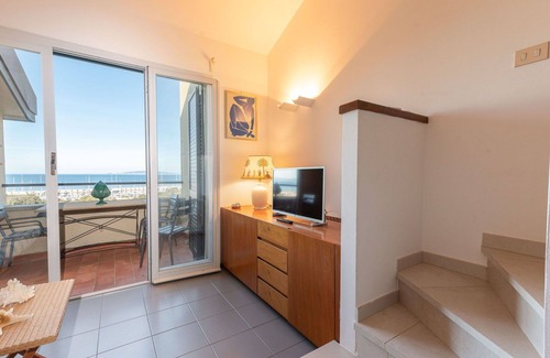Punta Ala Apartment | Inviting Apartment for 4 with A/C, WIFI & Ocean Views