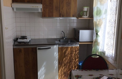 Neris-les-Bains Apartment | Welcoming Studio with Two Beds and Premium Amenities
