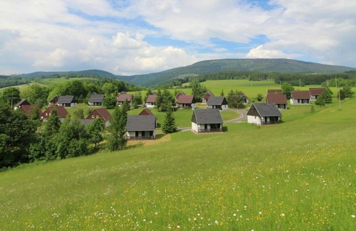 Rudnik u Vrchlabi House | Beautiful private villa for 6 guests with pool, WIFI, TV, terrace, pets allowed and parking