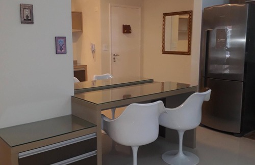 Canto do Forte Apartment | Elegant 2 Bedroom Apartment with Pool in Canto do Forte