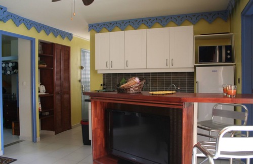 Sainte-Anne Apartment | Stylish 2 Bedroom Retreat with Pool and Lush Gardens