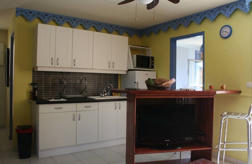 Sainte-Anne Apartment | Stylish 2 Bedroom Retreat with Pool and Lush Gardens