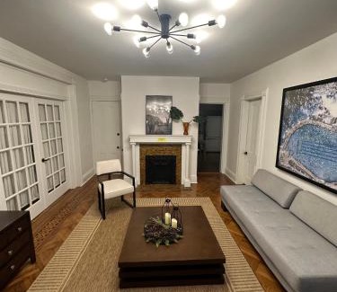 East Norwalk Apartment | Cozy 2BR Apartment in Beach Community, Near NYC Trains