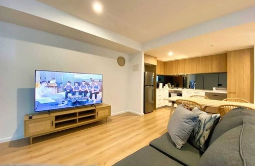 Adelaide Central Business District Apartment | G01 West Franklin: Modern 2BR Apt with Pool & Gym Access