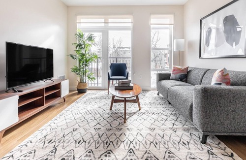 Newtonville Apartment | Beautiful 2BR in Newton Near Rail Station & Parks