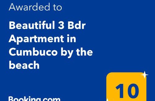 Cumbuco Apartment | Beachfront 2 Bdr Apartment in Cumbuco - Rated 10/10!