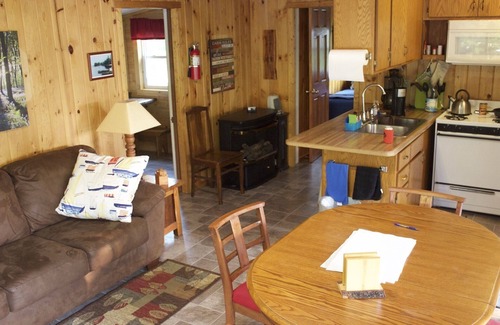 Pine River Cabin | Inviting Lakeside Cabin with Ocean Views and Family Amenities