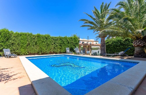 Badia Blava Villa | Elegant Villa with Panoramic Palma Bay Views and Pool