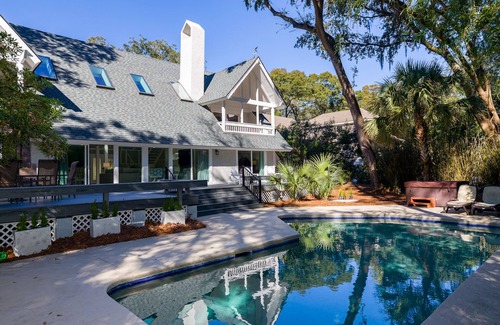 Palmetto Dunes House | Idyllic 3rd Row Dunes House with Direct Beach Access