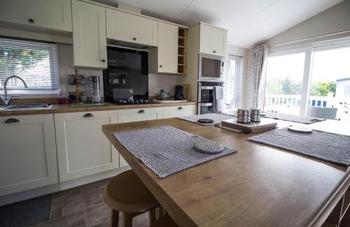 Hunstanton Cabin | Inviting 4 Berth Lodge with Decking at Manor Park, Hunstanton