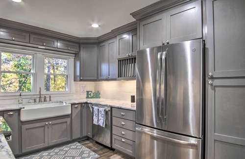 Northlake House | Idyllic Lakefront Retreat with Hot Tub & Boat Dock