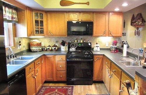 Lake Luzerne House | Inviting Waterfront House with Ski Access & Family Amenities