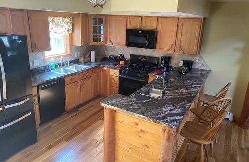 Lake Luzerne House | Inviting Waterfront House with Ski Access & Family Amenities