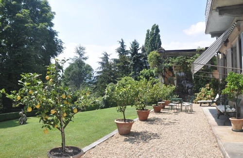 Pinerolo Villa | Elegant Apartment in Historic Villa with Pool & Spa Amenities