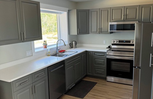 Regional District of Nanaimo House | Beautiful and private 3 bed 2 bathroom Rancher on 3 acres with a pond view.
