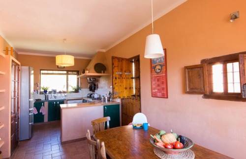 Mojacar Villa | Inviting Andalusian Cortijo with Oceanfront Pool Access