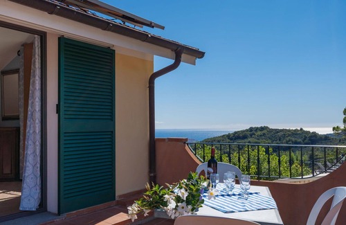 Valloria Apartment | Elegant Apartment for 30 with Private Pool and Ocean Views