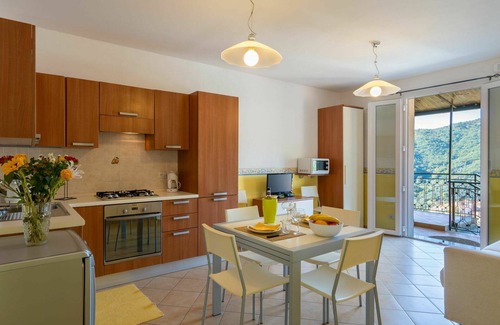 Pietrabruna Apartment | Inviting Apartment for 6 with Pool and Panoramic Views