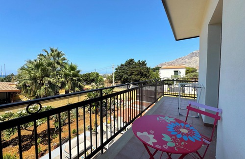 Capaci Apartment | Cozy Apartment Steps from the Ocean with Family-Friendly Perks